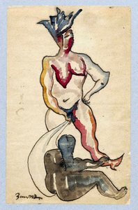 Figurale compositie door Zygmunt Waliszewski